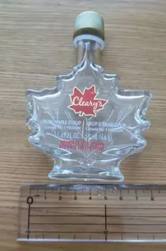 空き瓶 カナダ メープルシロップ