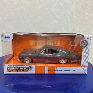 新品　JADATOYS BIGTIME MUSCL 1967 CHEVROET IMPALA SS w25×H 11×D13