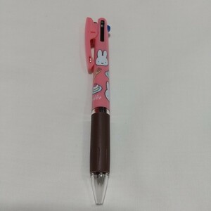 ミッフィー ジェットストリーム 3色ボールペン ケーキ ピンク