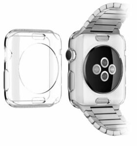 Apple watch 1用ケース 全面保護 クリア ソフト カバー 38mm