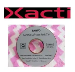 ◆SANYO Xacti サンヨー ザクティ◆DMX-CA6　ソフトウエア