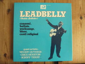 3枚組LP ボックス / Leadbelly / レッドベリー / Canzoni, Ballate, Worksongs, Blues, Canti Religiosi / Albatros / ALB 15