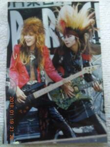 TAIJI HIDE 写真 ブロマイド ② / X JAPAN