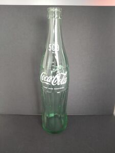 S-600. コカ・コーラ ホームサイズ ガラス瓶 1本 2代目 後期 500ml 1970年 昭和 美品 COCACOLA ヴィンテージ インテリア