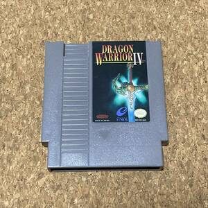 NES DRAGON WARRIOR Ⅳ 4 北米版 ドラゴンクエストⅣ