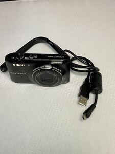 Nikon ニコン COOLPIX S6400コンパクトデジタルカメラ スマートブック　ケーブル付き　動作確認済　