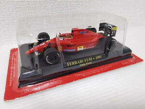 送料220円〜★未開封★ アシェット 公式フェラーリF1コレクション Ferrari F1-91 Alain Prost 1991 1/43スケール ミニカー FERRARI