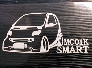 スマート 車体ステッカー メルセデス MC01K 車高短仕様 MCC SMART