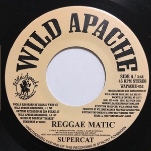 試聴 / SUPER CAT / REGGAE MATIC /Wild Apache/Reggae/Dancehall/