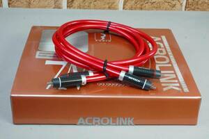 ACROLINK アクロリンク 7N-A2050 Leggenda RCAケーブル 7N導体 元箱装備 美品