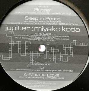 【廃盤12inch】Miyako Koda（甲田益也子） / Jupiter　　dip in the pool/TOWA TEI/清水靖晃/Chee Shimizu