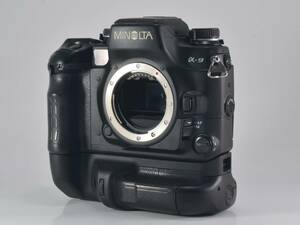 [良品]MINOLTA (ミノルタ) α-9 ボディ VC-9Mグリップ付 SSM未改造 [保証] (52863)