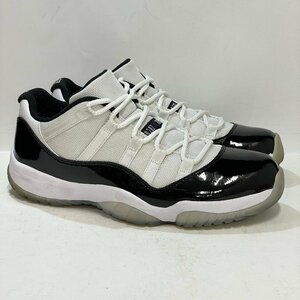 27.5cm AIR JORDAN 11 RETRO LOW 528895-153 エア ジョーダン 11 レトロ ロー コンコルド メンズ スニーカー DL 107506