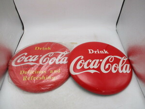 ★☆コカ・コーラ Coca・Cola　ホーロー　パネル　2枚セット　未使用☆★