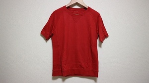 ★VISVIM ビズビム リバースタイプ/Tシャツ/3/コットン/RED/0115105010006★L19