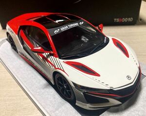 【本体美品】 TSM トゥルースケールミニチュアズ 1/18 アキュラ NSX 2015 パイクスピーク 公式ペースカー 「Top Speedシリーズ」 M22031102