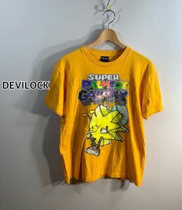 ■DEVILOCK デビロック■SUPER PALMBOY GALAXY プリントTシャツ: M☆BH-435