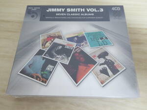 [m8702y c] 新品★ リマスター4CD　JIMMY SMITH Vol.3 / SEVEN CLASSIC ALBUMS(7LP分収載)　ジミー・スミス