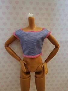 Barbie Made to Move Yoga Shirt Top - Purple and Pink 海外 即決