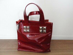 ★☆FURLA　フルラ　ハンドバッグ　レザー　赤　レッド　☆★