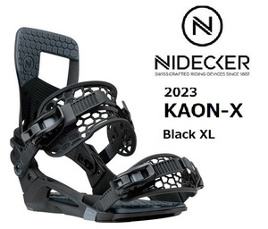 2023 NIDECKER ナイデッカー KAON-X カオン-X black XL