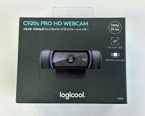 極美品 ロジクール ウェブカメラ C920s PRO HD WEBCAM フルHD 1080P 30fps デュアルマイク プロ ウェブカム logicool