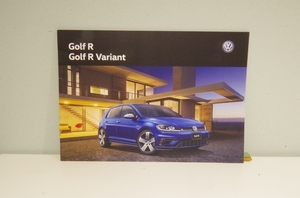 フォルクスワーゲン　ゴルフ　GOLF　R　ヴァリアント　Varuant　18年6月