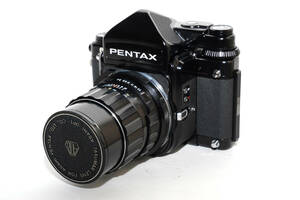 超美品 PENTAX ペンタックス 6x7 TTLMedium Format 6x7 Camera + Super Multi Coated TAKUMAR 6×7 150mm F2.8 レンズ付き