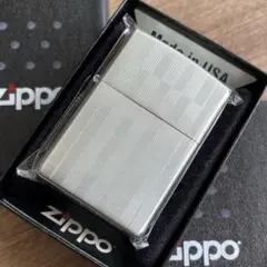 【未使用】zippo 2002年vintage vertical stripes