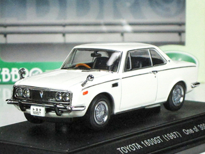 エブロ◆トヨタ・１６００ＧＴ-５◆ホワイト◆1/43