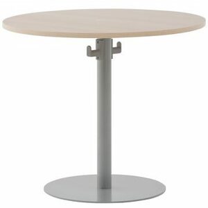 法人様限定商品 新品 リフレッシュテーブルII バッグハンガー付き W800 丸テーブル 円形 円型 テーブル RFRT2-800NA-BH