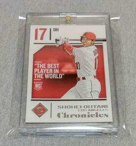 【1円スタート / RC】MLBカード, 大谷翔平(SHOHEI OHTANI), PANINI, THE BEST PLAYER IN THE WORLD, ROOKIE CARD, ルーキー カード