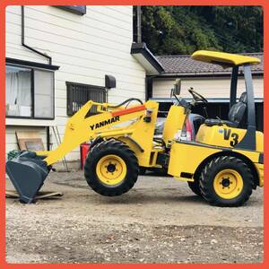 ヤンマー★ホイールローダー★V3-2★2019h★YANMAR★下取り可能です.★茨城から即決の場合は500km送料無料