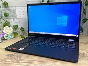 【美品♪】Lenovo Yoga 6-13ARE05[Ryzen5 4500U 2.3GHz/RAM:8GB/SSD:256GB/13.3インチ]Windows 10 タブレットPC 動作品