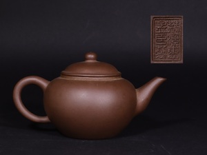 荊渓恵孟臣製 紫砂 急須 中国 唐物 古玩 茶注 茶器 茶道具 煎茶道具