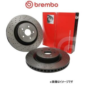 ブレンボ エクストラ ブレーキディスク リア左右セット ティグアン 5NDFGF 08.A202.1X Brembo ローター