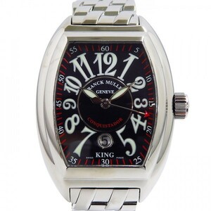 フランク・ミュラー FRANCK MULLER コンキスタドール キング 8005KSC ブラック文字盤 中古 腕時計 メンズ