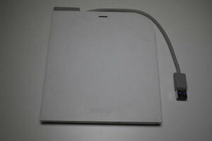 バッファロー ポータブルDVDドライブ(ホワイト) DVSM-PTV8U3-WHA USB ジャンク