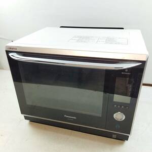 【L581】★中古・清掃済み・動作OK★Panasonic　スチームオーブンレンジ 　NE-BS1000-W　3つ星ビストロ　パナソニック　