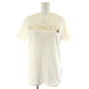 モンクレール MONCLER 21SS T-SHIRT GIROCOLLO Tシャツ カットソー 半袖 S 白 ホワイト G10938C71510 /AN8 レディース