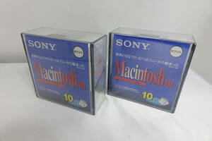 SONY 3.5インチ 2HDフロッピーディスク Macintosh 10枚入×2 未使用 即決