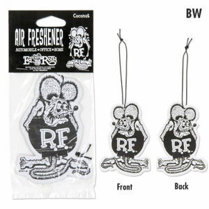 Rat Fink ラットフィンク Face Air Freshener エアー フレッシュナー ココナッツ 消臭、芳香剤 [RAF598]BW