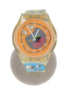 SWATCH◆クォーツ腕時計/アナログ/ラバー/ORN/マルチカラー/プラスチック/648