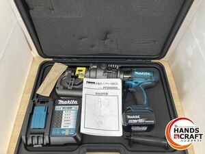 ♪【未使用】マキタ makita　充電式パンチャ　油圧式　PP200DRG　18V6.0Ahバッテリ1個・充電器・ケース付　純正品【新古品】【中古】