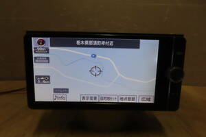 V9009/トヨタ純正　NSZT-W62G　SDナビ　地図2012年　地デジフルセグ　Bluetooth内蔵　CD DVD再生OK　本体のみ
