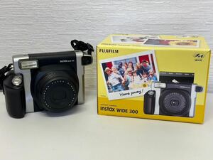 FUJIFILM 富士フィルム instax WIDE 300 インスタントカメラ チェキ 動作未確認 外箱付き