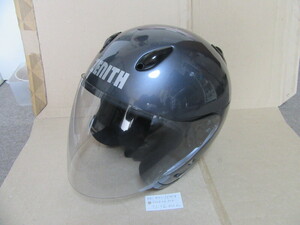 e5: ZENITH ヤマハ ジェットヘルメット DV-S YJ-5Ⅱ ガンメタ XL