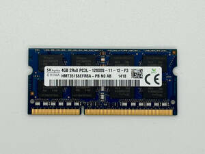 Hynix 4GB DDR3 SO-DIMM 204pin PC3L-12800S 1600MHz HMT351S6EFR8A-PB