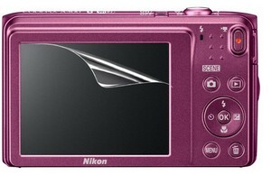 11-12-01【高光沢タイプ】Nikon Coolpix A300/A100/A10用 指紋防止 反射防止 気泡レス カメラ液晶保護フィルム
