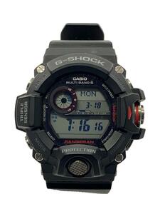 CASIO◆G-SHOCK/RANGE MAN/ソーラー腕時計/デジタル/BLK/GW-9400J-1JF